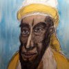 'Baba Hadshi Ishaq Rashid Ben Ibrahim Ben Yussuf' - Aquarell - 45x35cm - 24.12.1224