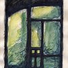 Zeitfenster - Aquarell, Tusche - 24x16 cm - 2001